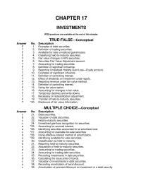 Chapter 17 1 Accrued Interest Will Received The Seller Even
