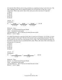 Finance Chapter 6 2 What The Geometric Average Dividend Growth Rate