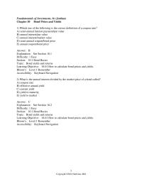Finance Chapter 10 1 Which one of the following is the correct definition of a coupon rate