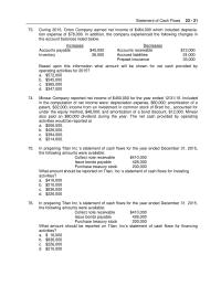 Chapter 23 2 Based upon this information what amount will be shown
