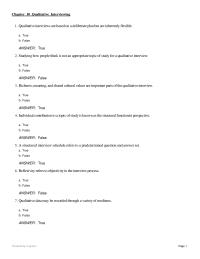 Chapter 10 1 To understand the critical realist perspective, one most understand
