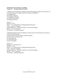 Finance Chapter 20 1 Which one of the following terms is applied to the process