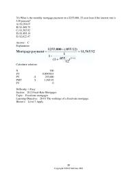 Finance Chapter 20 3 How much interest have you paid thus far