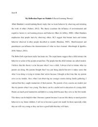My Reflection Paper on Module I