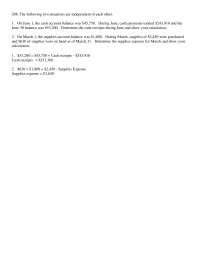 Chapter 2 3 Several Transactions Are Listed Below With