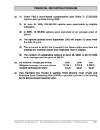Chapter 16 Homework Analysis Eps Presentation Net Income Basic Eps