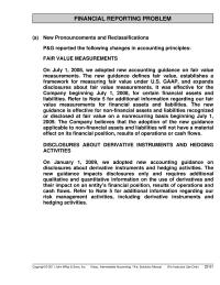 Chapter 22 Homework Like Other Changes Accounting Principle Change Accounting
