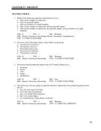 Chapter 27 1 Which of the following statements about protists is true