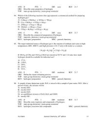 Chapter 21 2 Ammonia is the conjugate acid of the strongly basic nitride&nbsp;