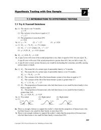 Chapter 7 Homework There us enough evidence to support the realtor’s claim that