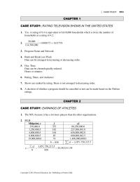 Chapter 16 Homework The NBA Had The Greatest Earnings Per
