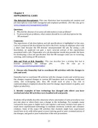 Chapter 4 Homework Donnelley Had Coordinate Activities With The Changes