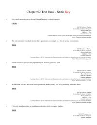 Finance Chapter 2 1 Corporate Financing Comes Ultimately From Savings