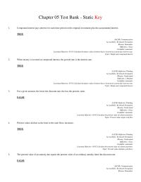 Finance Chapter 5 1 What The Future Value 10000 Deposit