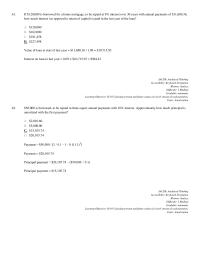 Finance Chapter 5 2 Borrowed For Home Mortgage Repaid