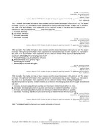 Economics Chapter 3 3 This Table Shows The Demand And