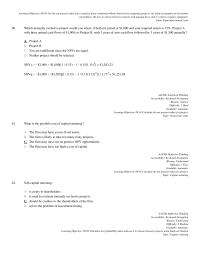 Finance Chapter 8 2 Which Mutually Exclusive Project Would You