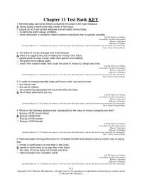 Economics Chapter 11 1 Benefits Today Cannot Directly Compared With Costs