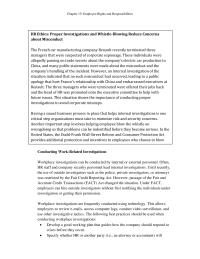 Chapter 15 Homework The Goal Ensure That The Employee Who