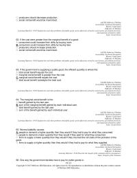 Economics Chapter 19 2 The Cost Were Greater Than The