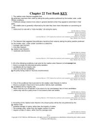Economics Chapter 22 1 The Median voter Theorem Suggests That Politicians Maximize