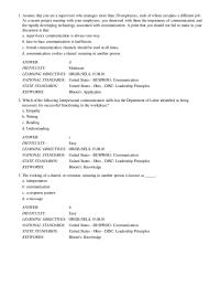Chapter 8 Which of the following would be the best way to send
