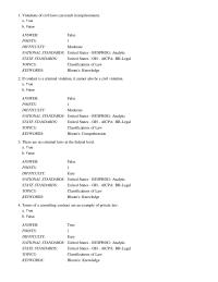 Chapter 1 Standards United States Bus prog Analytic state Standards united States