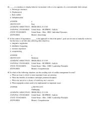 Chapter 13 Conflicts Each Level Can Further Classified As either