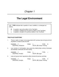 Business Law Chapter 1 Insurance Inc Can Base Its Decision The