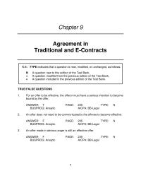 Business Law Chapter 9 Jacks Offer Represents Opinion Contract answer&nbsp;