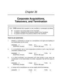 Business Law Chapter 36 Big Data Market Analyses Inc Plan To merge