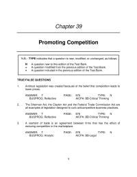 Business Law Chapter 39 Wheatland This Acquisition Of monopoly Power Is Per