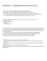 Chapter 13 Which The Following Statements Best Defines Tender