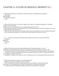 Chapter 14 Which The Following Most Likely Fall The