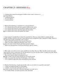 Chapter 25 Defense That Cannot Used Against Holder Due