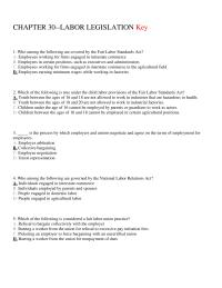 Chapter 30 Who Among The Following Are Covered The