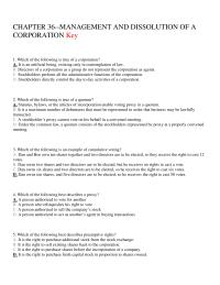 Chapter 36 Which The Following Example Cumulative Voting Dan
