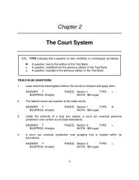 Chapter 2 Either party may appeal a jury’s verdict but only the defendant