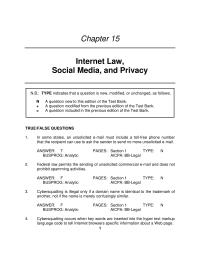 Chapter 15 Great Looks Clothing Corporation sends daily e-mail