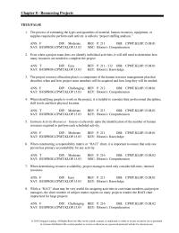 Chapter 8 One approach to identify which activities contribute