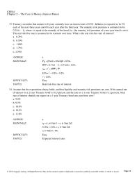 Chapter 5 Given these conditions, the nominal risk-free rate