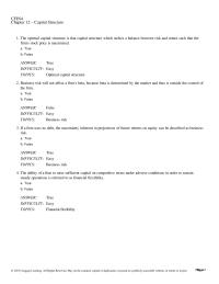 Chapter 12 Because creditors can foresee, to at least some extent