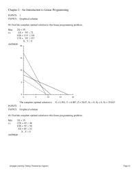 Mathematics Chapter 2 The Problem Infeasible points 1topics Special Cases55 Does