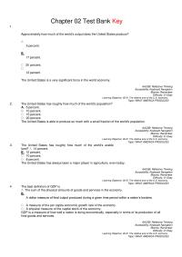 Chapter 2 Approximately How Much The Worlds Output Does