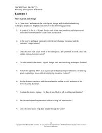 Marketing Additional Projects Homework You May Wish Use The Following Criteria