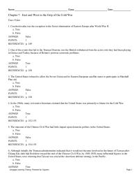 Chapter 7 American Military Forces Would Stationed The Chinese