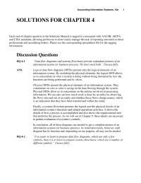 Chapter 4 Homework Accounting Information Systems 10e Solutions For