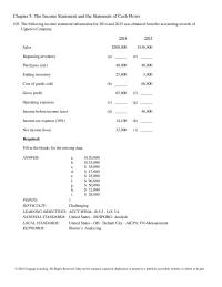 Chapter 5 Prepare a 2016 income statement for Rummer Company