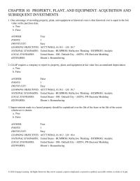 Chapter 10 If an exchange lacks commercial substance and results in a gain