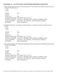Chapter 19 In deciding how to recognize prior period cost